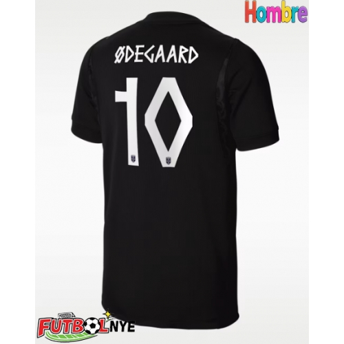 Camiseta Noruega Martin Odegaard #10 Visitante Equipación Mundial 2026 manga corta
